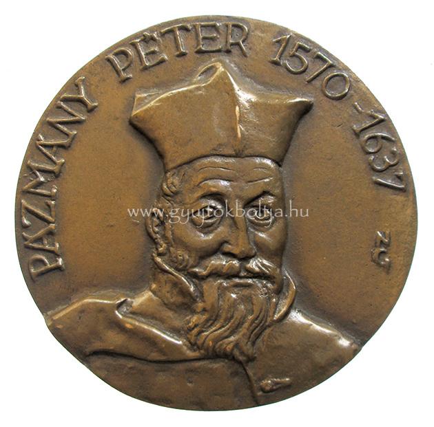 Nagy Gza: Pzmny Pter 1570-1637 plakett